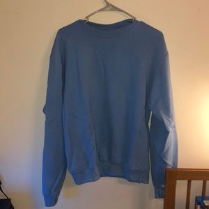 Blue champion crew neck
